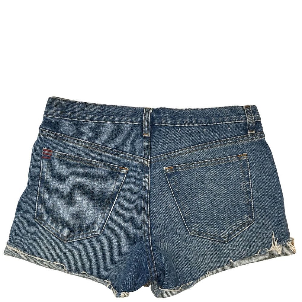 BDG Urban Outfitters Rolled Hem Womens Mom Shorts Frayed Hems Size 26 - Picture 2 of 6